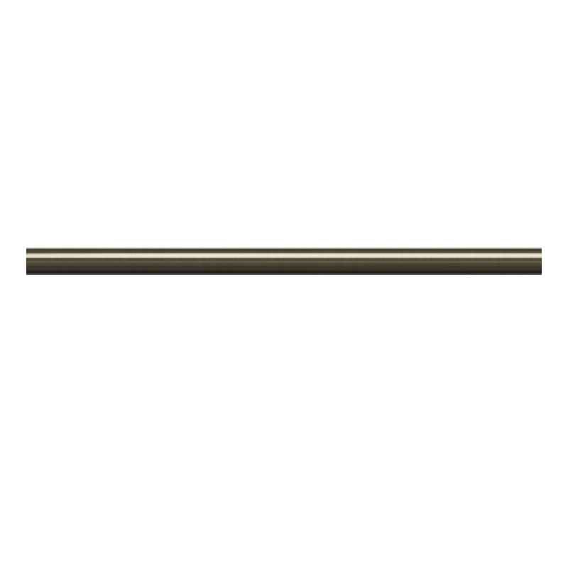 Karnisz pojedynczy Goodhome Antiki 19 mm 240 cm zakończenie złoty