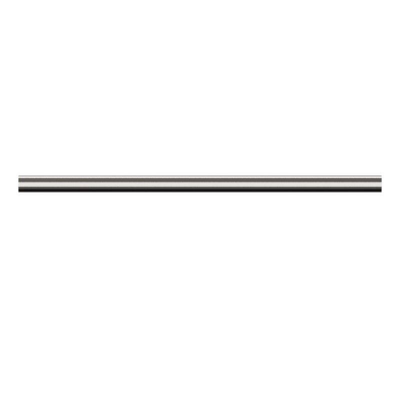 Karnisz pojedynczy Goodhome Athens 16 mm 200 cm kula srebrny