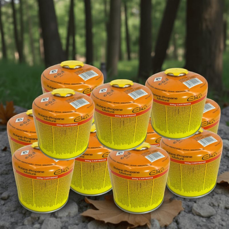 Kartusz nabój gazowy nakręcany 300g/500ml do kuchenek turystycznych ZESTAW 12 sztuk Kamai 1szt.