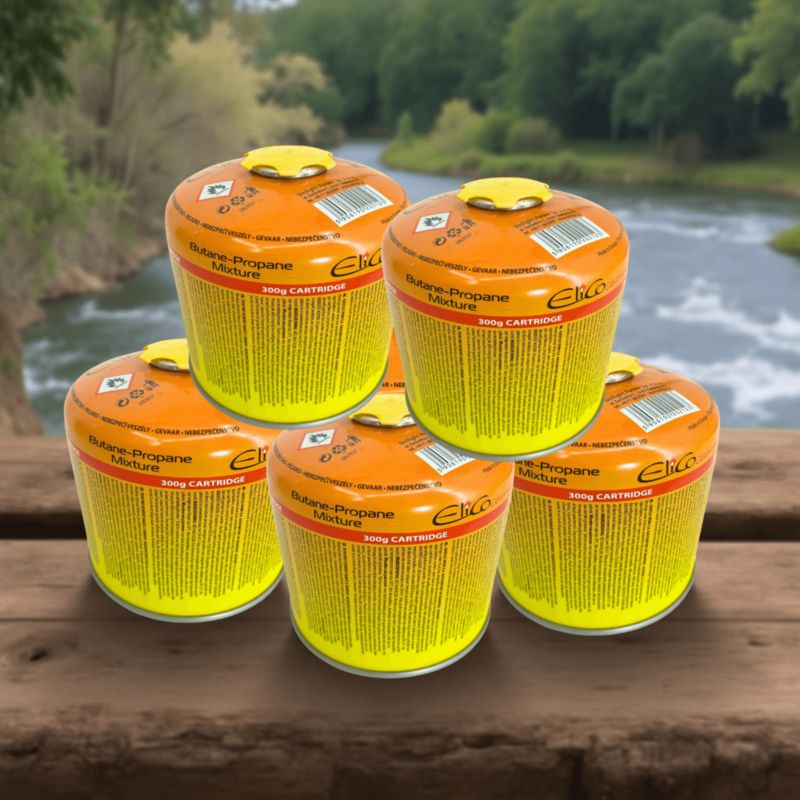 Kartusz nabój gazowy nakręcany 300g/500ml do kuchenek turystycznych ZESTAW 6 sztuk Kamai 1szt.