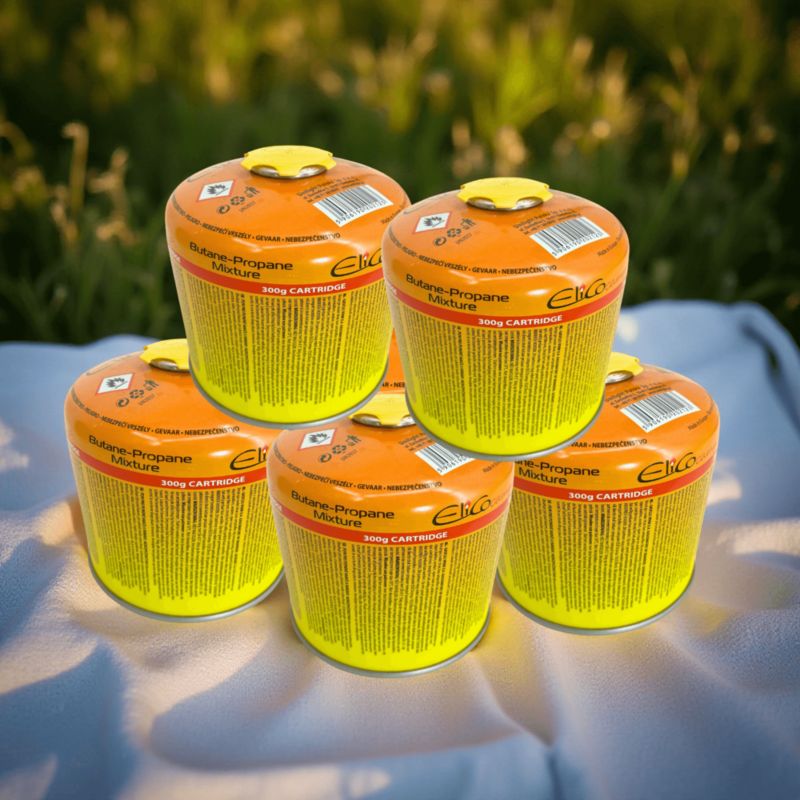 Kartusz nabój gazowy nakręcany 300g/500ml do kuchenek turystycznych ZESTAW 6 sztuk Kamai 1szt.