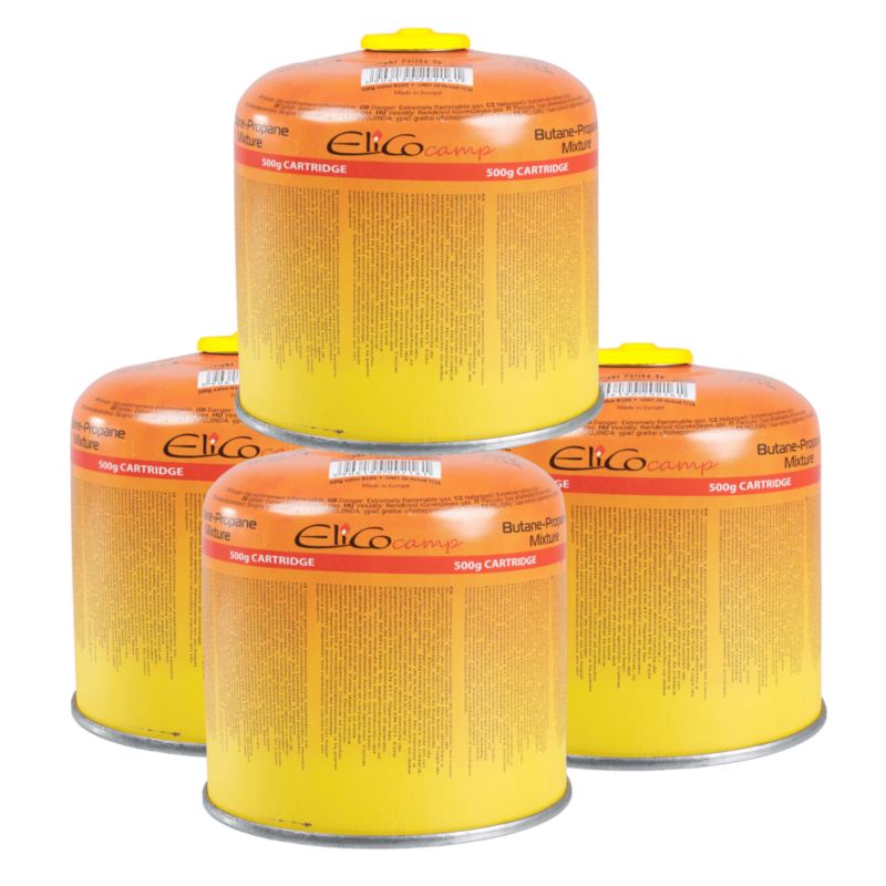 Kartusz nabój gazowy nakręcany 500g/900ml do kuchenek turystycznych 4 sztuk ZESTAW 1szt.