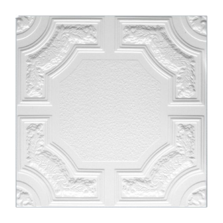 Kaseton sufitowy ścienny panel styropianowy zakładkowy Marbet Design 50x50 cm Caracas 2 m² 8 szt.