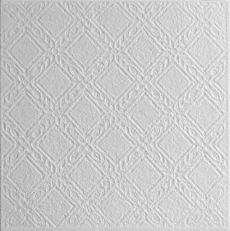 Kaseton sufitowy ścienny styropianowy stykowy tłoczony Marbet Design 50x50 cm Perga 2 m² 8 szt.