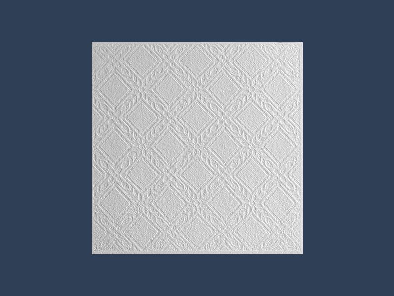 Kaseton sufitowy ścienny styropianowy stykowy tłoczony Marbet Design 50x50 cm Perga 2 m² 8 szt.