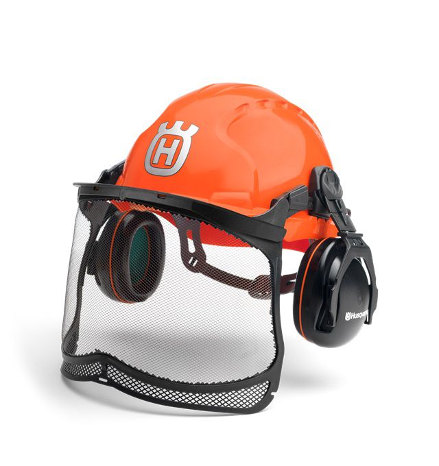 Kask ochronny Husqvarna Classic z ochronnikami słuchu i osłoną twarzy 1 szt.