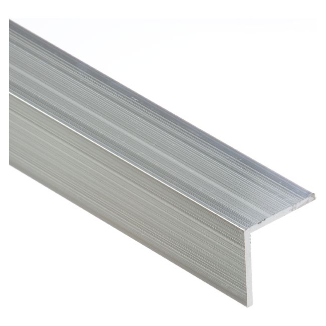 Kątownik Cezar 25 x 25 x 2 mm 1 m aluminium naturalne