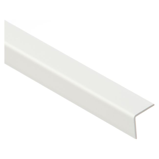 Kątownik PCV Cezar 20 x 20 x 1,1 mm 1 m biały