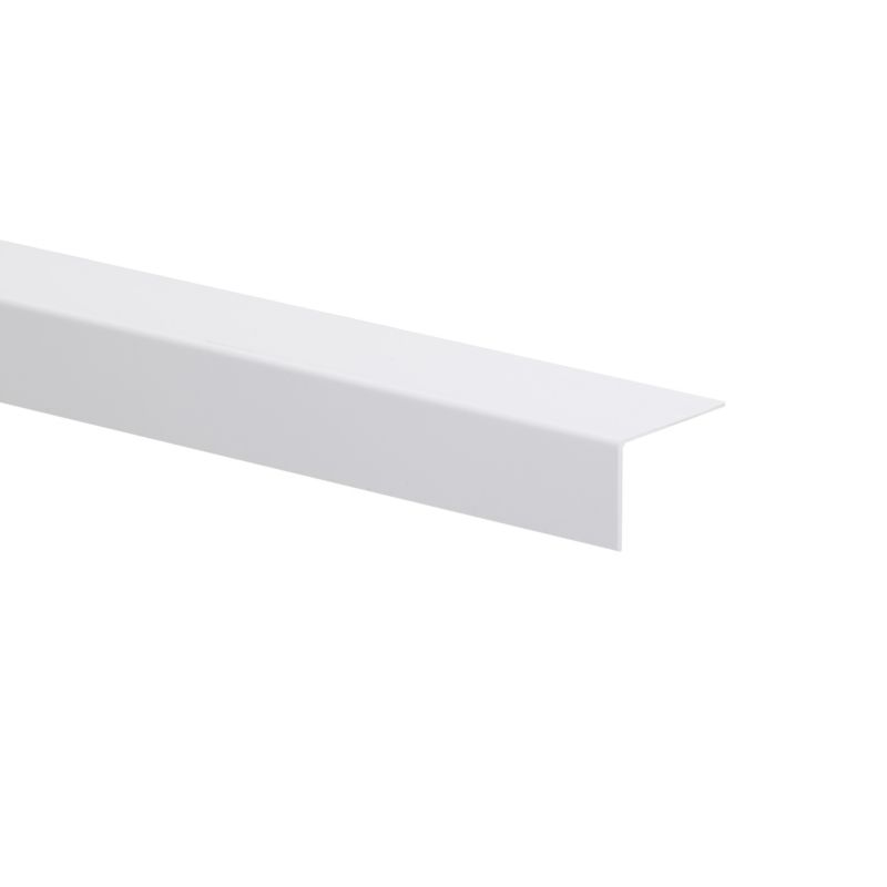 Kątownik PVC 2600 x 30 x 20 x 1 mm biały połysk