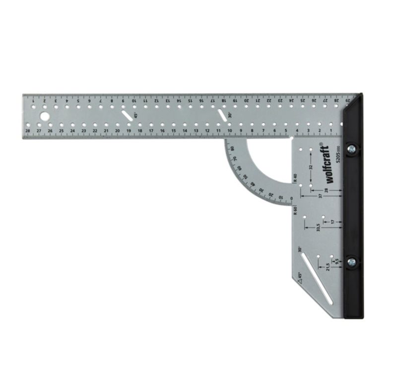 Kątownik uniwersalny 200 x 300 mm wolfcraft 5205000