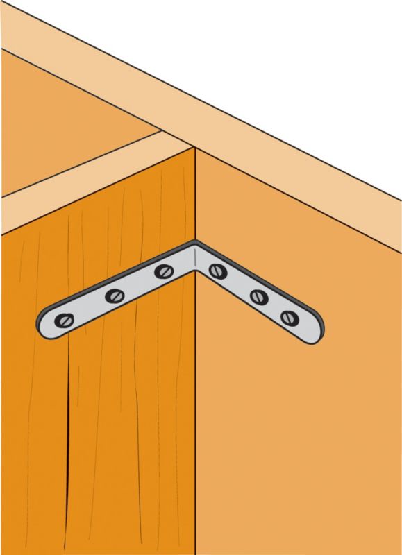 Kątownik wąski Simpson 15 x 60 x 60 x 2 mm