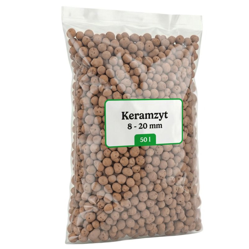 Keramzyt ogrodniczy gruby 8-20mm Ogrodowy młyn do roślin doniczek drenażu rabaty 1 szt.