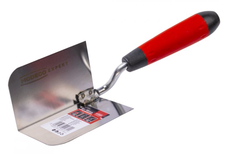 Kielenka sztukatorska Modeco Expert kątowa wewnętrzna 60x100 mm 2k - etykieta - 1 szt.