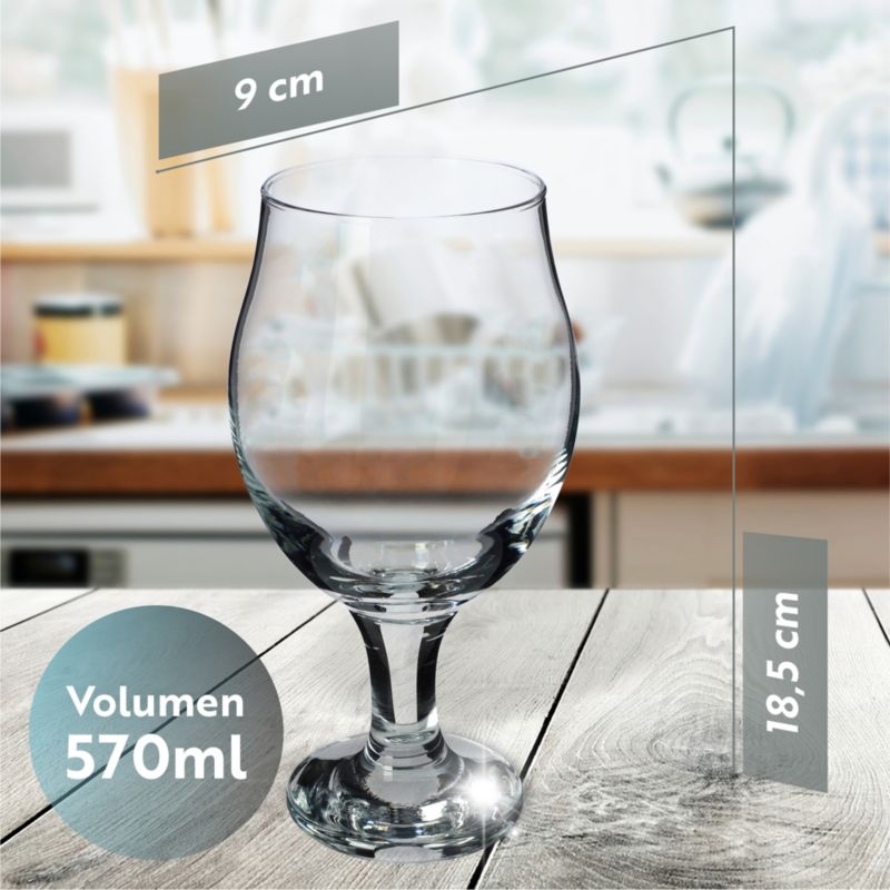 Kieliszki Do Piwa KADAX 570ml 6szt