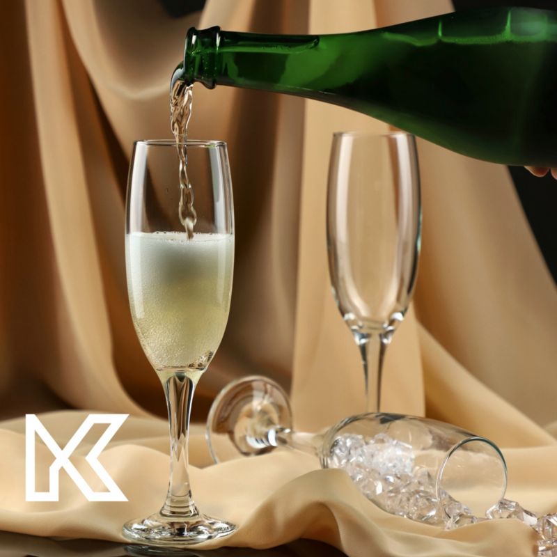 Kieliszki Do Szampana KADAX 220ml 6szt