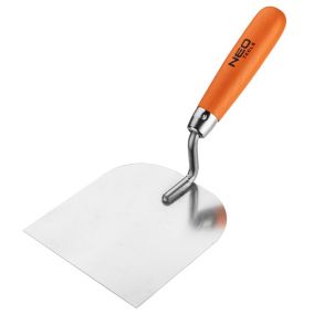 Kielnia sztukatorska NEO TOOLS podkówka, 120 mm, uchwyt drewniany 1 szt.