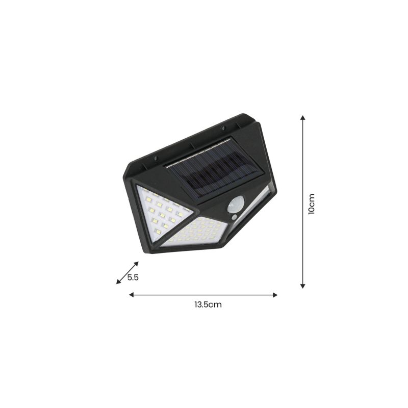 Kinket solarny Milagro Batman 4000 K IP44
