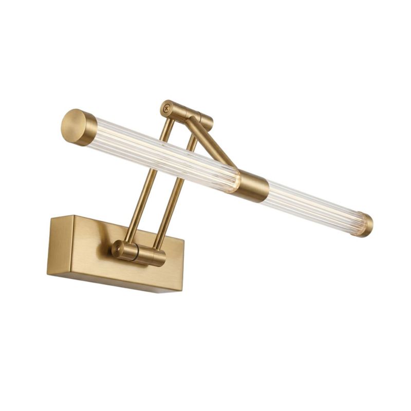 Kinkiet Łazienkowy Toolight App1899-1W Led Złoty Szczotkowany 1 Szt