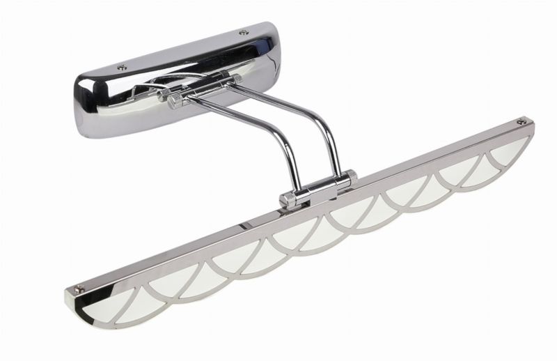 Kinkiet ścienny Candellux Move chromowany biały LED 6W 4000K 500lm IP20 ...