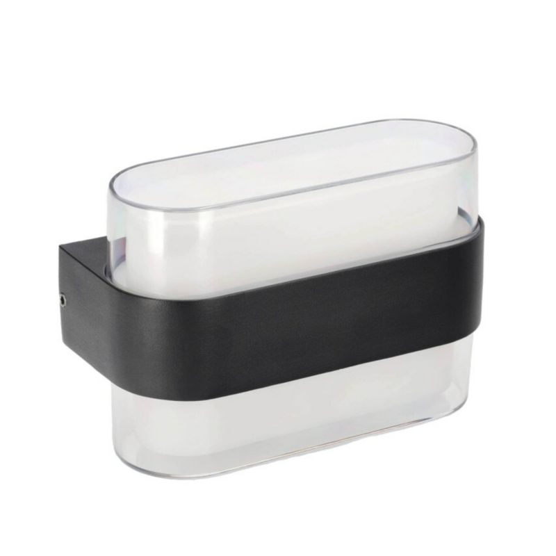 Kinkiet ścienny Edo Gito LED, 12W, 3000K, IP54, 85-265V czarna, EDO777661  1 szt.