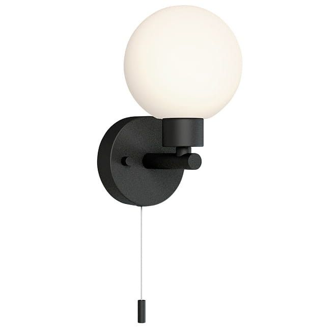 Kinkiet ścienny Nowodvorski Lighting Simi czarno-biały  1 x G9 x 25W IP44 wym: 17,7 x 10 x 12 cm - 1 szt.