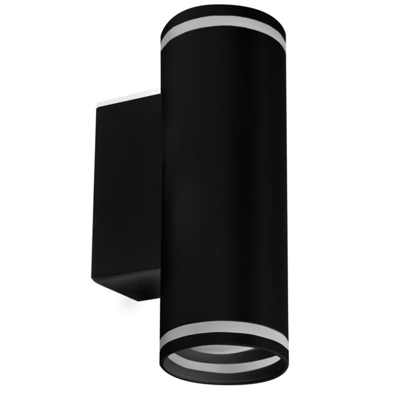 Kinkiet ścienny Polux Paris  czarny  2 x GU10 x  IP20 wym: 16 x 5,5 x 7,4 cm - 1 szt.