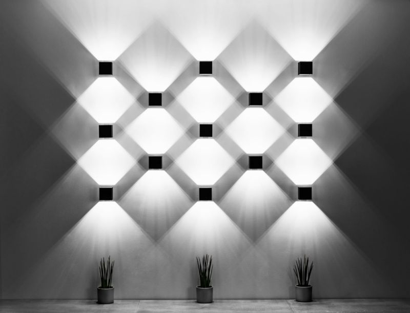 Kinkiet ścienny Sollux Lighting Quad szary  1 x G9 x 40W IP20 wym: 10 x 12 x 12 cm - 1 szt.