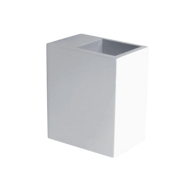 V-TAC Vt-858Sq nástěnné svítidlo bílé 1 x G9 x 25W IP20 rozměry: 10 x 7 x 10 cm - 1 ks.