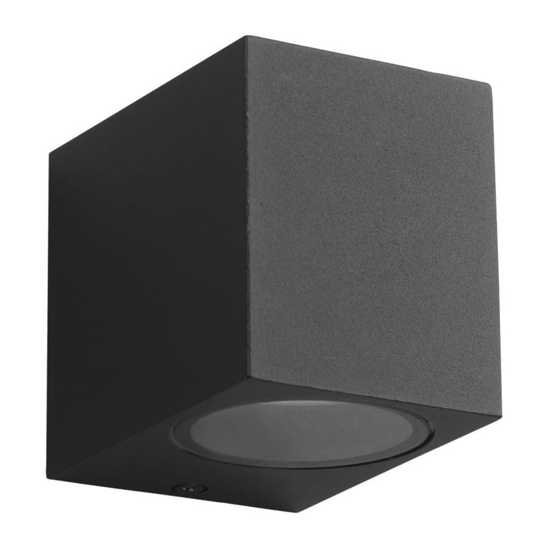 Kinkiet ścienny zewnętrzny Eko-Light Boka czarny  1 x GU10 x 40W IP44 wym: 9,2 x 6,8 x 8,1 cm - 1 szt.