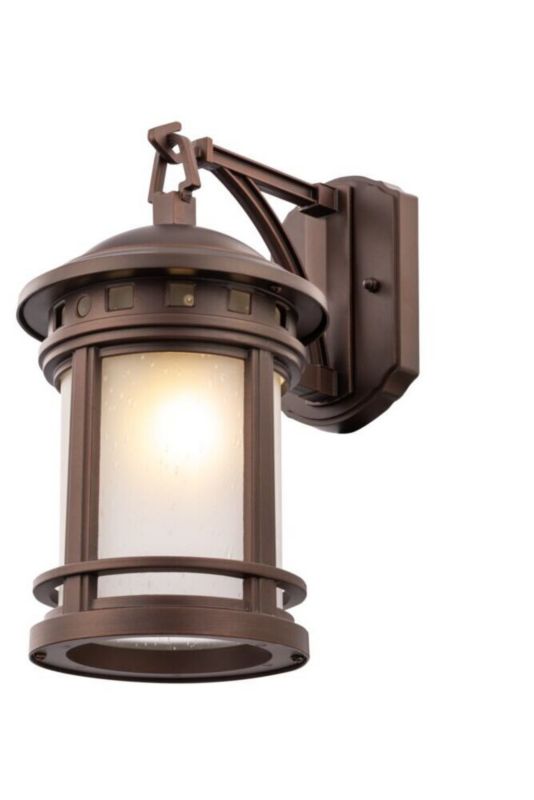 Maytoni Salamanca venkovní nástěnné svítidlo hnědé 1 x E27 x 60W IP44 rozměry: 31,5 x 17,7 x 24,4 cm - 1 ks.
