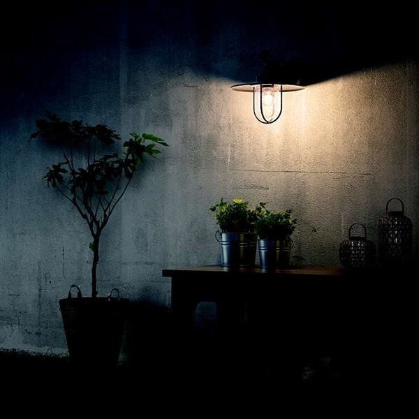 Kinkiet elewacyjny Philips myGarden Pasture wall lantern black E27 max.1x60W 230V czarny   1 szt.