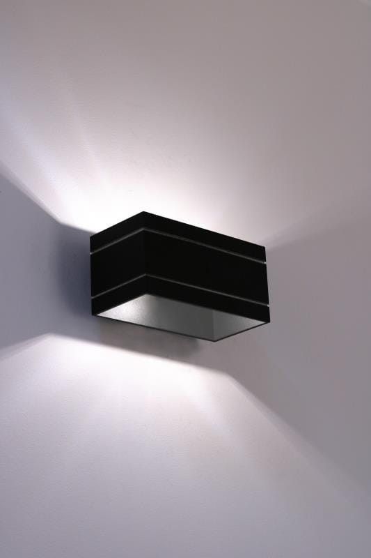 Kinkiet Lampex Quado biały prostokąt 1 x G9 x 40W IP20 wym: 10 x 20 x 20 cm - 1 szt.