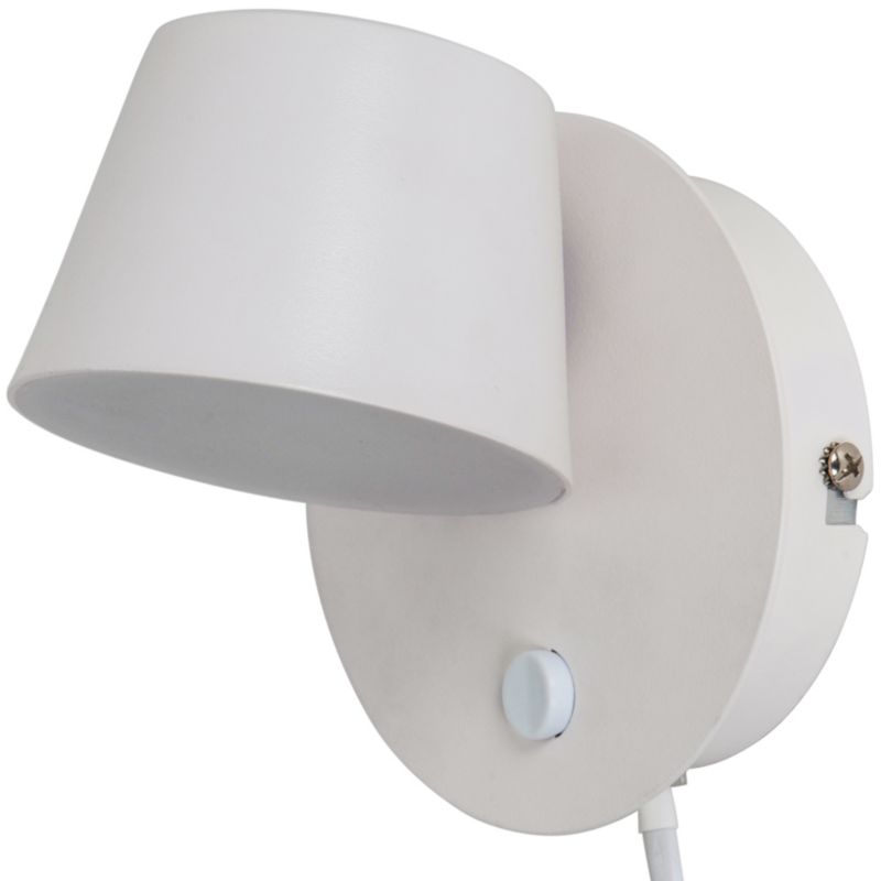 Kinkiet LED GoodHome Hagals 12 x 12 cm biały