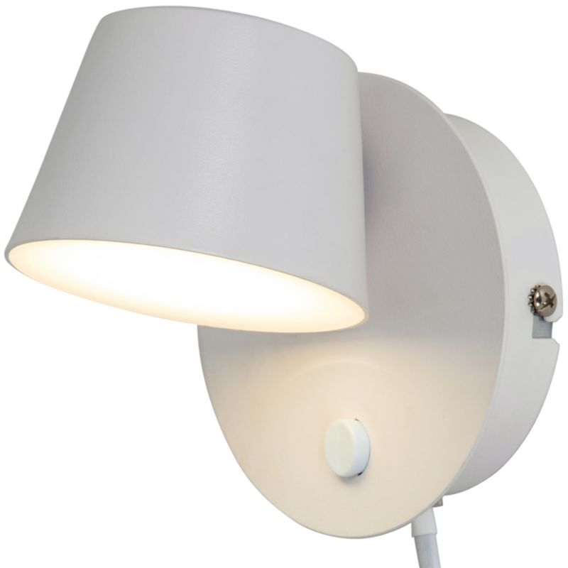 Kinkiet LED GoodHome Hagals 12 x 12 cm biały