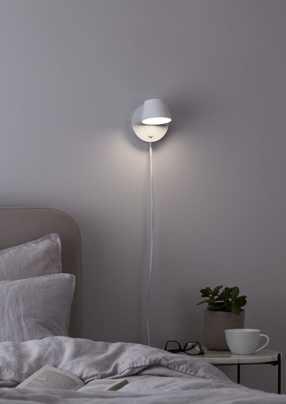 Kinkiet LED GoodHome Hagals 12 x 12 cm biały