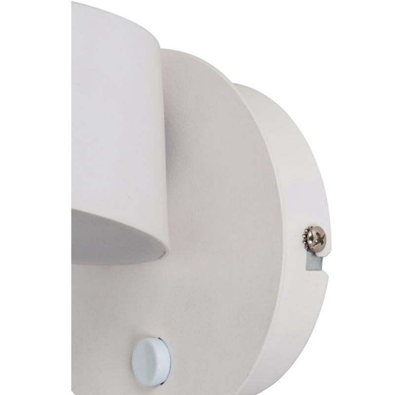 Kinkiet LED GoodHome Hagals 12 x 12 cm biały