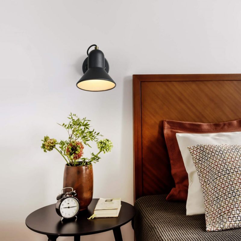 Kinkiet Light Prestige Astama czarny 1 x E27 1 szt.