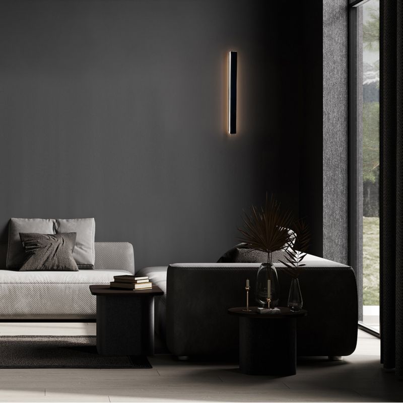 Kinkiet Light Prestige Bodo 40 cm czarny IP54 LED CCT 1 szt.
