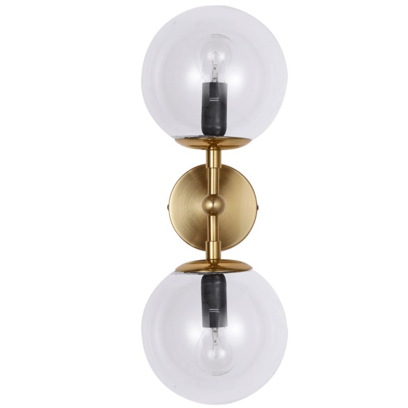 Kinkiet Light Prestige Dorado złoto-transparentny 2 x E14 1 szt.