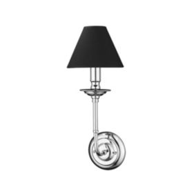 Kinkiet Light Prestige Glamour srebrno - czarny 1 x E14 1 szt.