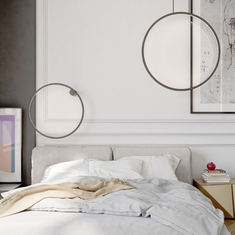 Kinkiet Light Prestige Mirror mały czarny LED 3000K 1 szt.