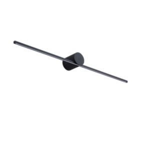 Kinkiet Light Prestige Modern Slim L czarny LED 1 szt.