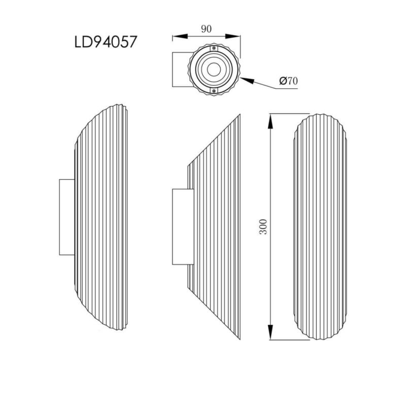 Kinkiet Light Prestige Tokio 2 czarny 2 x GU10 1 szt.