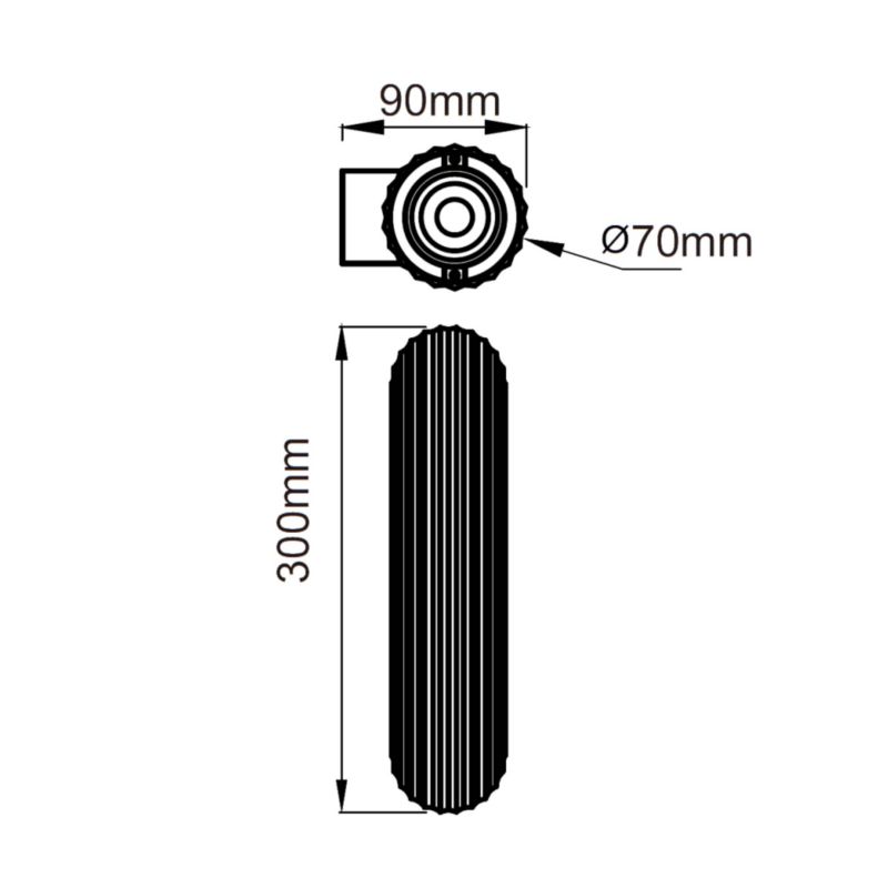 Kinkiet Light Prestige Tokio 2 czarny 2 x GU10 1 szt.