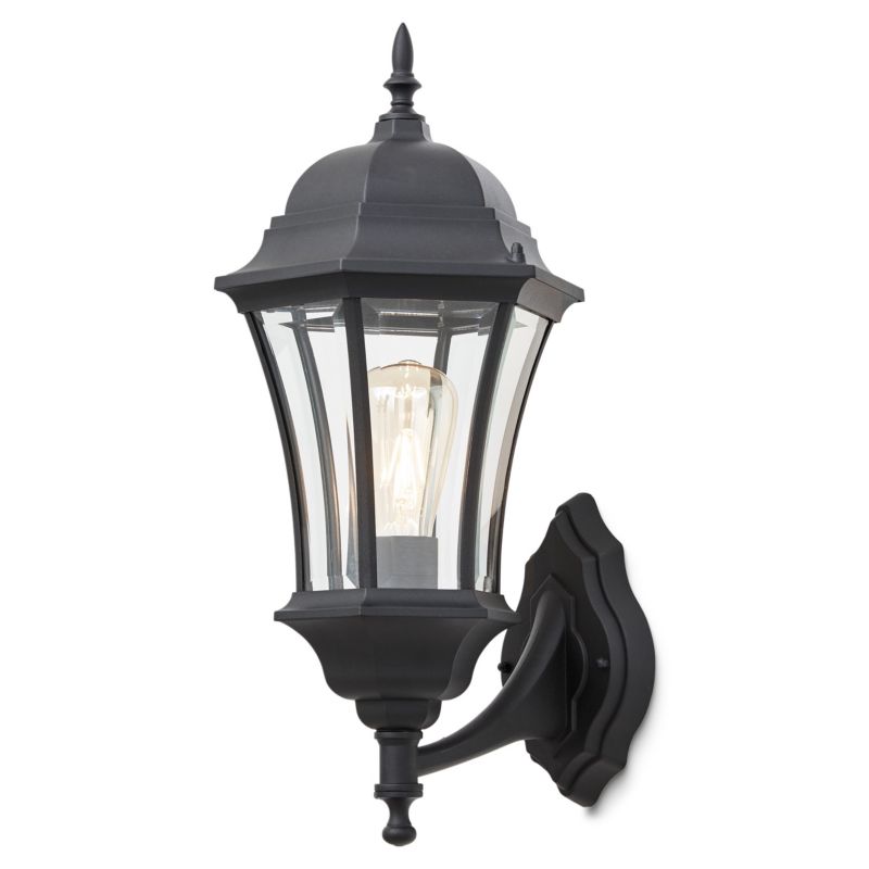 Kinkiet ogrodowy GoodHome Richelieu 1 x 60 W E27 czarny