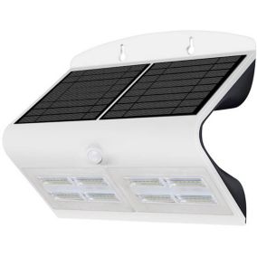 Kinkiet solarny Ekolight Butterfly 800 lm biały