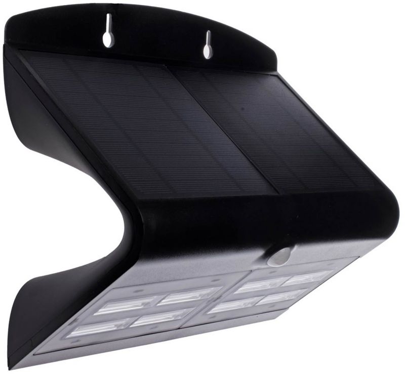 Kinkiet solarny Ekolight Butterfly 800 lm czarny