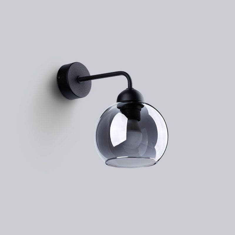 Kinkiet Sollux Lighting ALINO 1 czarny 1 szt.