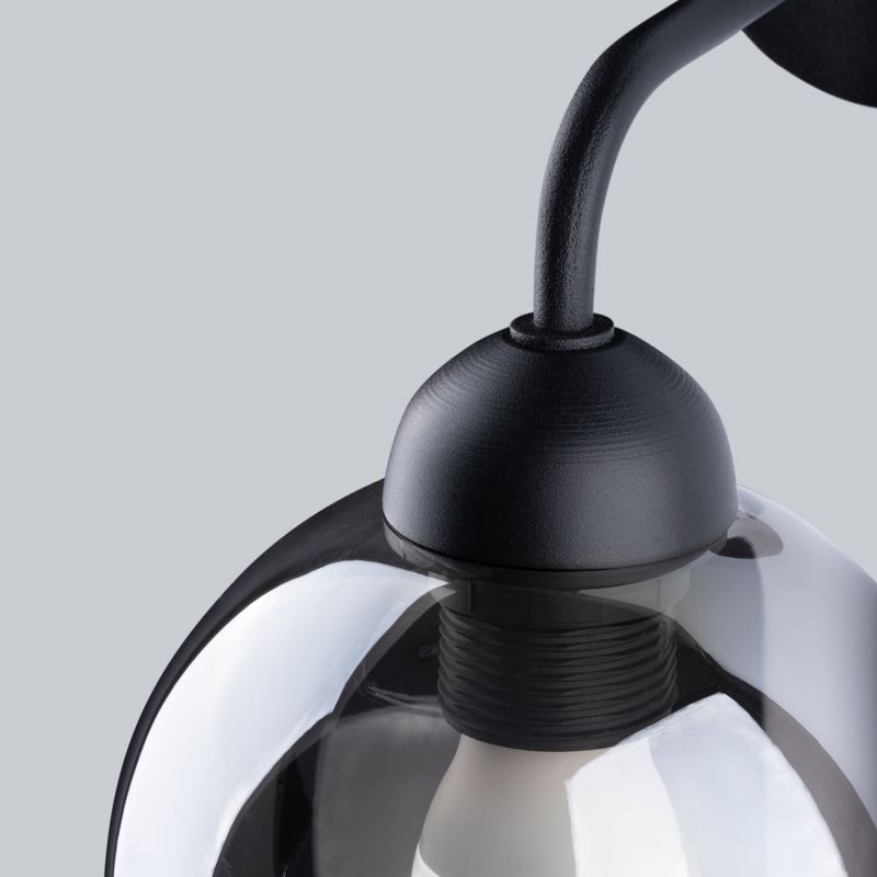 Kinkiet Sollux Lighting ALINO 1 czarny 1 szt.