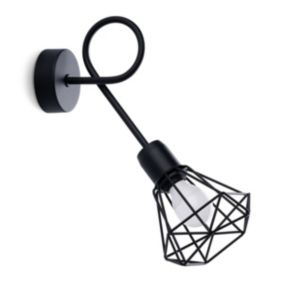 Kinkiet Sollux Lighting ARTEMIS 1S czarny 1 szt.